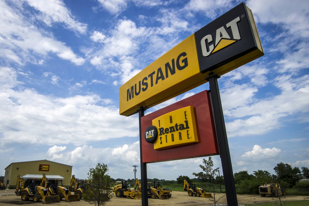 Houston Northwest equipment rental - Mustang Cat Rental Store