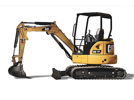 pequeñas excavadoras de caterpillar