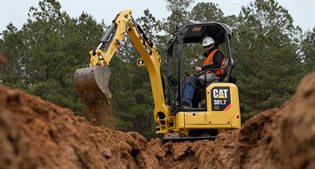 buy a mini excavator mustang cat