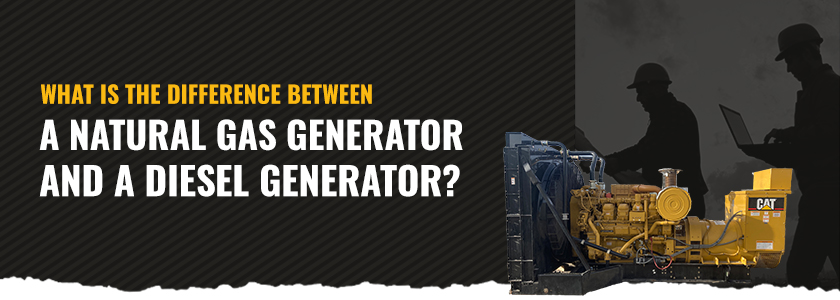 natural gas generator vs diesel generator