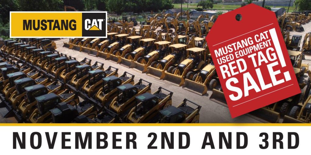 Used Equipment Red Tag Sale | Mustang Cat