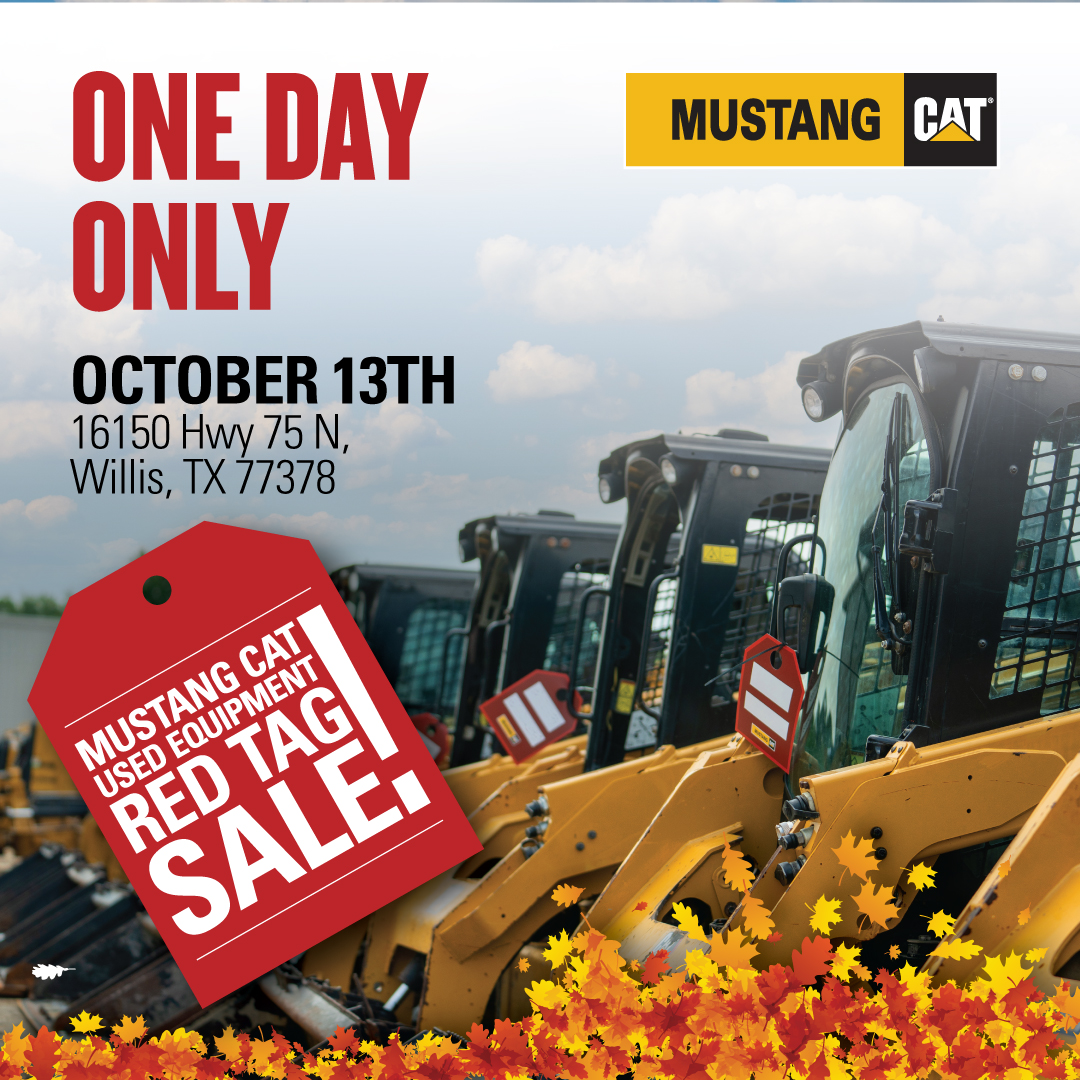 Used Equipment Red Tag Sale | Mustang Cat