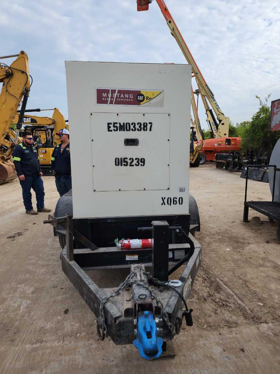 CAT XQ60 60KW PORTABLE DIESEL GENERATOR - USED | Mustang Cat